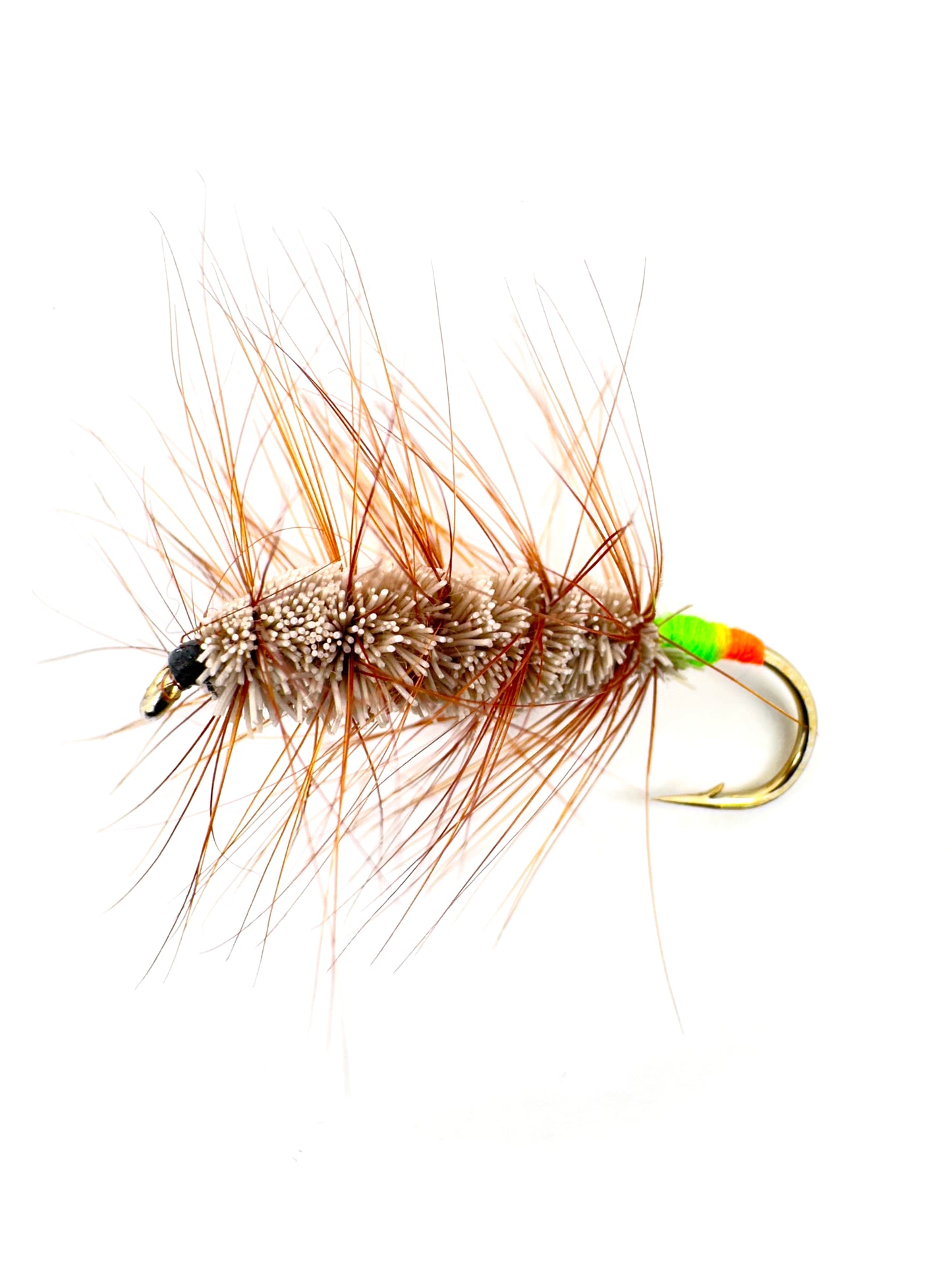 Realistic Buck Bug Spey Fly for Fly Fishing – Detailed Ground Beetle Imitation Perfect for Spey Casting and Trout Angling.