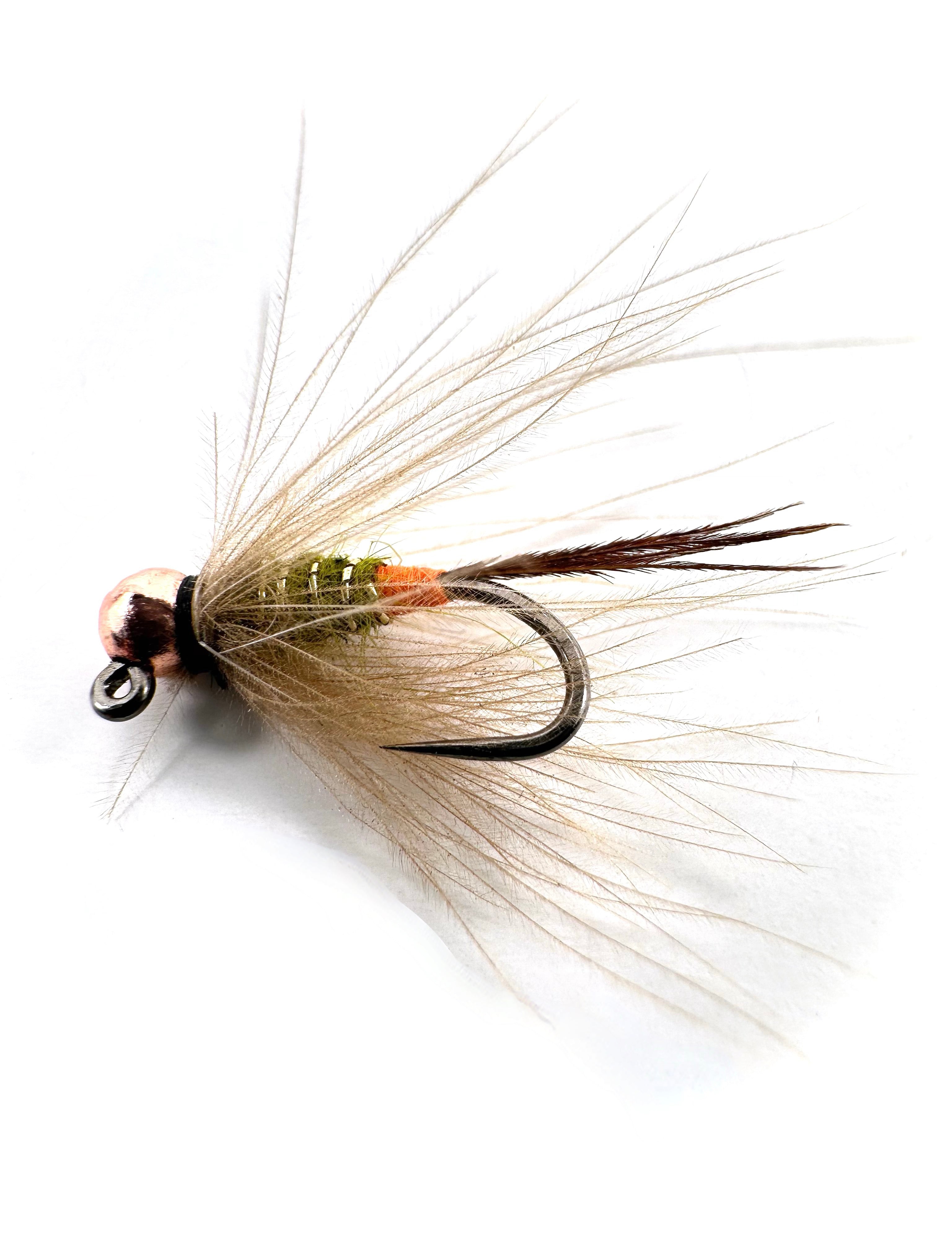 Olive Hot Butt Euro Nymph Fly  Boost Your Catch with Premium Flies – ECOROE