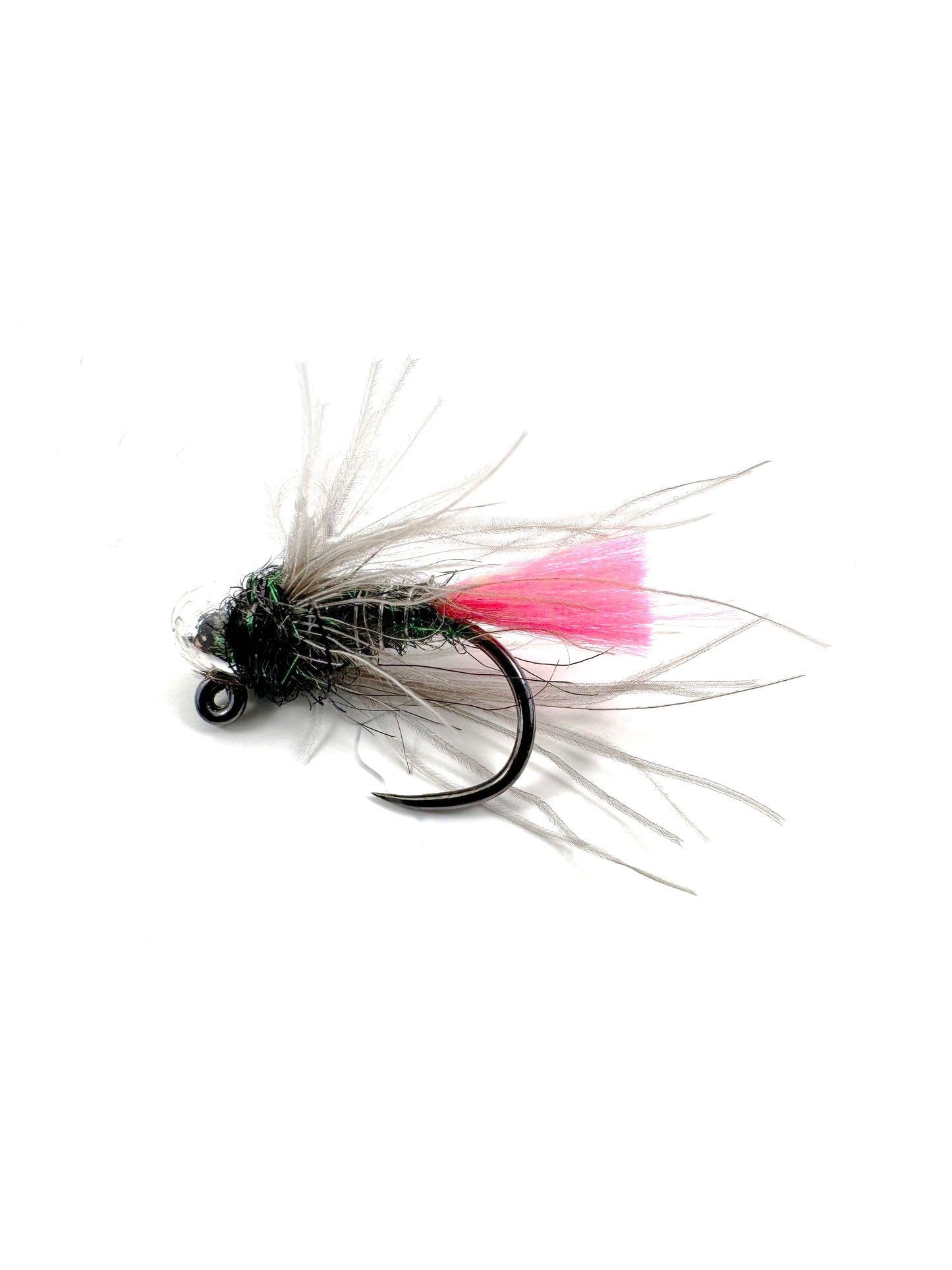 Roza's Pink Tag Jig Barbless