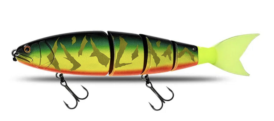 Hardbody Swimbait for Musky and Pike – Durable Lifelike Fishing Lure for Targeting Big Game Fish, Designed for Musky Fishing with Realistic Swimming Action and Strong Hooks.
