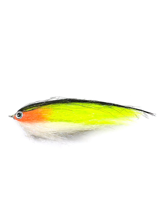 Bright Saltwater Fly Fishing Streamer – Durable Hand-Tied Lure for Targeting Saltwater and Freshwater Species like Trout, Bass, and Redfish