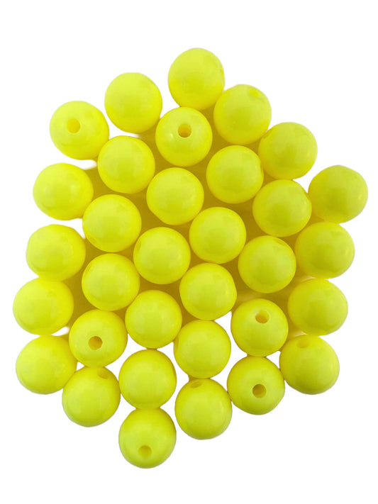 Premium Chartreuse Colour Pattern Acrylic Steelhead and Salmon Beads for Fishing – High-Quality Lure Beads in Various Sizes and Colors, Ideal for Attracting Steelhead and Salmon.