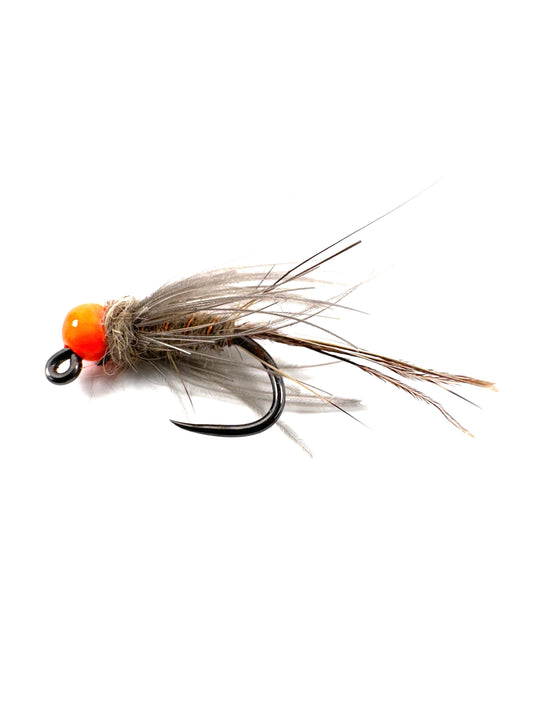 Best Euro nymph fly for trout fishing, hand-tied for European nymphing. Natural colors and durable design make it perfect for catching trout in fast-flowing rivers.