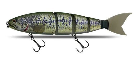 Hardbody Swimbait for Musky and Pike – Durable Lifelike Fishing Lure for Targeting Big Game Fish, Designed for Musky Fishing with Realistic Swimming Action and Strong Hooks.